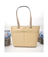 Michael Kors Bedford Buttermilk Leather Pocket Tote Bag NWT - £156.52 GBP