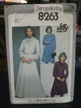 Simplicity 8263 Misses Knit Skirt, Top, Dress &amp; Scarf Pattern - Size 18 ... - $10.21