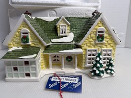 Dept 56 Snow Village Nantucket Renovation #54410 Ceramic House 1993 - $682.11 MXN