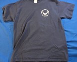 DISCONTINUED USAF AIR FORCE BASIC MILITARY TRAINING 326 TRS BLUE T SHIRT XL - $26.72