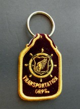Army Transportation Corps Felt Keyring Keychain Key Chain Ring 2.5 x 1.7... - $5.36