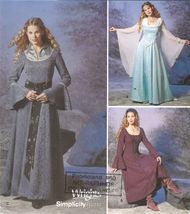 Misses LOTR Inspired Mists of Avalon Medieval Halloween Costume Sew Pattern 6-12 - £9.60 GBP