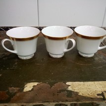 3 Noritake Contemporary Signature Gold Cups ~~ cups only - £11.73 GBP