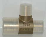 Zurn QQT755GX 1-1/2 x 1 By 1 Inch Barbed Brass Reducing Tee Lead Free - £15.68 GBP