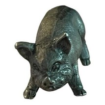 Vintage Spoontiques Pig Pewter Figurine Miniature Metalware - £9.45 GBP