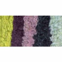 Lion Brand 222-608 Polyester Spinella Yarn Allure soft furry fluffy texture cake - £7.82 GBP