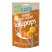 Yumearth Ultimate Organic anti Oxidant Lollipops, 15 Count, Allergy Friendly, Gl - £11.81 GBP