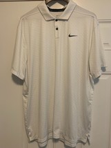 Nike Golf Men&#39;s Dri Fit Polo White XL Extra Large New Standard Fit - £22.09 GBP