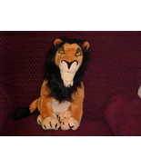 18&quot; Scar Plush Stuffed Toy From The Lion King The Disney Store Has Stitc... - £120.18 GBP
