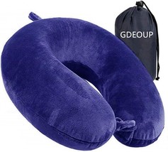 Travel Pillow - Memory Foam Neck Pillow Support Pillow,Luxury Compact &amp; Lightwei - £13.62 GBP