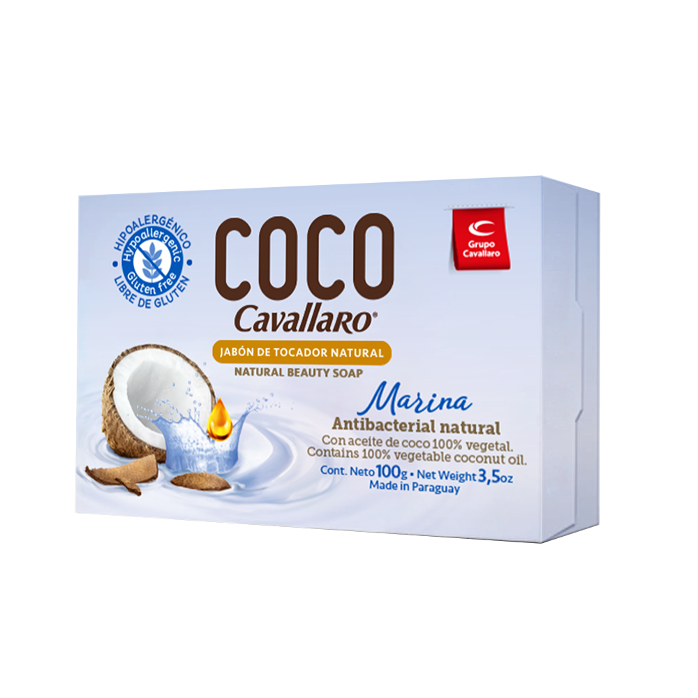 Natural Beauty Soap -Coco Cavallaro -100% Vegetal Coconut Soap Oil 3.5oz... - $3.99