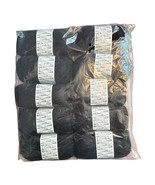 Yarn 10 Balls Wool M  Strickwolle Made in Switzerland Super wash Black - $48.99