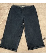 Just My Size 1XL Crop Capri elastic band mom jeans - £13.23 GBP