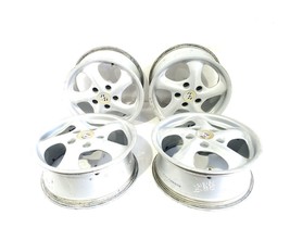 2000 Porsche Boxster OEM Set Of 4 Wheel Rims Needs Refinishing 17x7 5 Spoke - $495.00