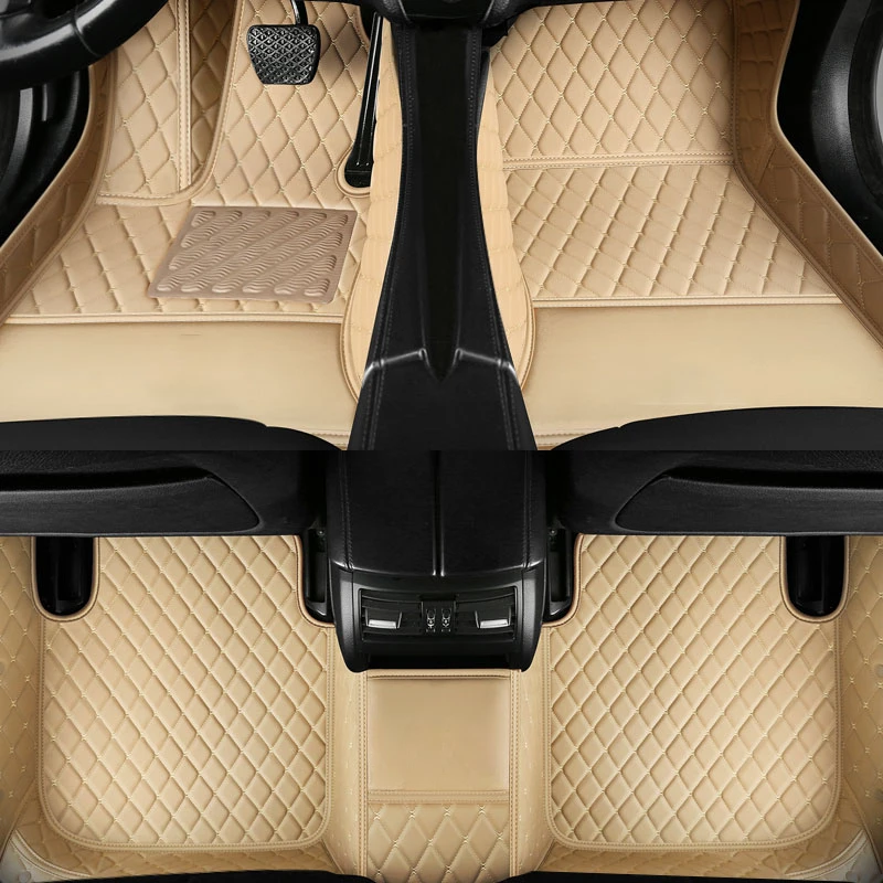 Custom Car Floor Mats for Chevrolet Malibu XL 2016-2022 Years Artificial... - $87.01+