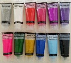 Tempera Paints Bright &amp; Metallic Colors 1.5 oz/Tube, Select: Color - £1.99 GBP