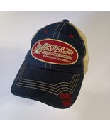 Jasper Engines &amp; Transmissions Hat Cap Blue And Tan Mesh Adjustable Stra... - $191.05 MXN