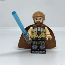 PLTOYS Clone Wars Obiwan Kenobi Star Wars Jedi Animated  Minifigure Custom US To - £4.80 GBP