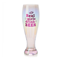 Real Girls Drink Beer Tallulah Aurora Pilsner Glass - £22.22 GBP