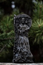 Goddess Santa Muerte Wooden Statue: Embrace the Eternal Guardian of Souls Gift - £254.86 GBP