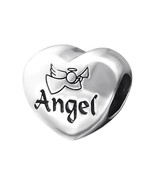 Angel Charm Bead 925 Sterling Silver for Europeans Bracelets Compatible… - £14.86 GBP