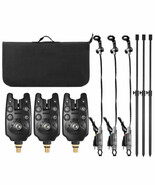 Funien Fishing Bite Alarms Fishing Banksticks Swingers Set - $375.87 CAD