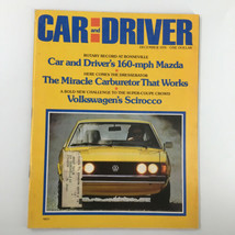 VTG Car and Driver Magazine December 1974 Super-Coupe Crowd Volkswagen Scirocco - £7.38 GBP