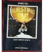 JETHRO TULL - 1978 NORTH AMERICAN TOUR BOOK CONCERT PROGRAM - FAIR WITH ... - €13,34 EUR