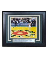 Giannis Antetokounmpo Signed Framed 8x10 Milwaukee Bucks Photo PSA Hologram - £146.87 GBP