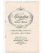 Metropolitan Opera Prospectus 61st Season 1945-46 - £21.68 GBP