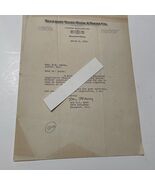 Antique Letter Security State Bank &amp; Trust Beaumont Texas 1935 - $782.00 MXN