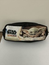 STAR WARS THE MANDALORIAN GROGU BABY YODA TRAVEL PENCIL CASE PRE-OWNED - $6.00