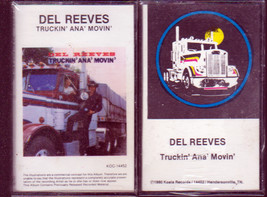 Del Reeves (Truckin Ana Movin) Vintage Cassette (New-Original Seal) 1979 - £5.19 GBP