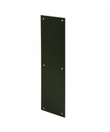 Prime-Line J 4686, Bronze Door Push Plate, 4 x 16 inch, Finished, Alumin... - £42.99 GBP