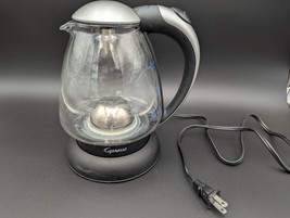 Capresso Electric Water Kettle Glass Chrome Model 259 Base Jura Inc 6 Cup - $19.99
