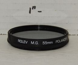 Rolev M.G. 55mm Polarizer CAMERA Lens FILTER DIGITAL OR FILM - $14.80