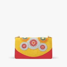 The Parama Yellow Leather Handbag image 2