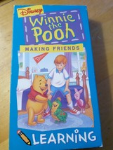 Disney Winnie The Pooh- Making Friends (VHS, 1994) - £15.69 GBP