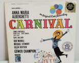 CARNIVAL - ANNA MARIA ALBERGHETTI -1961 - Original Cast Recording LP - T... - £5.11 GBP