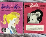 Vintage Barbie &amp; Ken Doll Fashion Booklet &amp; Barbie Sings Ad - 1961 (C) - £11.40 GBP