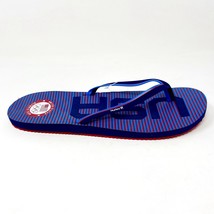 Hurley USA Lunar Sandal Olympic Blue Red Womens Size 9 Flip Flop CO2109 433 - $21.95