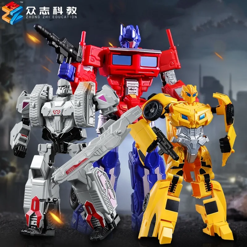 Alloy Deformation Toys Transformers Car Model Robot Megatron Optimus Prime - $20.69+