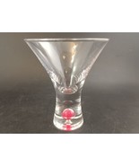 Set Of All 5 Multicolor Sommerso Bubble Martini/Cocktail Glasses - £38.92 GBP