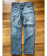 Levi&#39;s Strauss &amp; Co. Gold Athletic Size 36x34 Blue Denim Jeans Please Read! - $15.71