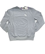 Fila Womens French Terry Long Sleeve Crewneck Sweatshirt Blue XS - $12.66