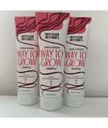 3 Pack - Not Your Mother&#39;s Long &amp; Strong Way To Grow Shampoo, 8 fl oz ea - £21.43 GBP