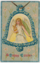 A Happy Easter Postcard Angel Bell  - $2.99
