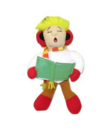 Sugarloaf Christmas Caroler Plush 14&quot; Doll Holiday Stuffed Decoration Sc... - £7.62 GBP