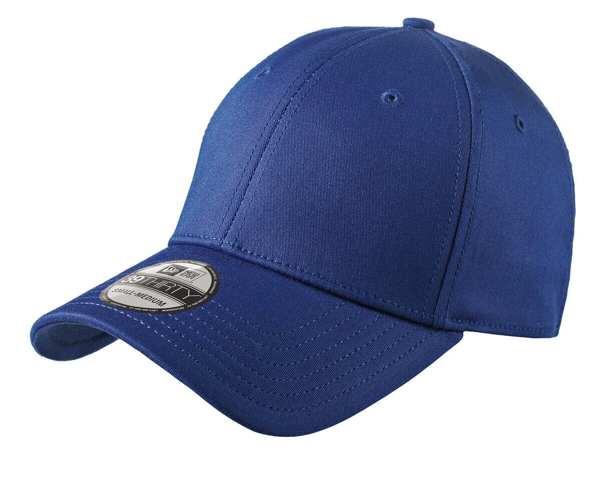 New Era 39Thirty Stretch Cotton Fitted Hat NE1000 - Choose Size and Color - $19.35
