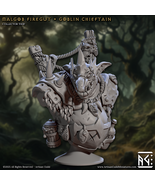 3D Printed Artisan Guild Malgob Faldorn Hobgoblin Bust Set 28mm 32mm - $40.69 CAD